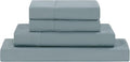 Modern Threads Soft Microfiber Solid Sheets - Luxurious Microfiber Bed Sheets - Includes Flat Sheet, Fitted Sheet with Deep Pockets, & Pillowcases Ocean Queen