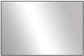 Frame My Mirror Black Metal Framed Mirror, 30" x 42" Mirror for Bathroom, Metal Frame, True Reflections Glass, Black Finish, Stanton Design, Hangs Horizontally or Vertically, Made in USA