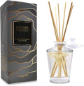 LOVSPA Reed Diffuser Set, Heavenly Southern Magnolia Scented Oil Diffuser with Sticks, Home Fragrance Accessories for Bathroom Shelf Decor, Aroma Diffusers for Home or Office Desk, USA Made