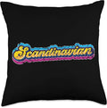 Scandinavian Scandinavic Scandinavia Roots Nordic Throw Pillow