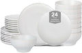 Stone Lain Rio 24-Piece Dinnerware Set Stoneware, Beige