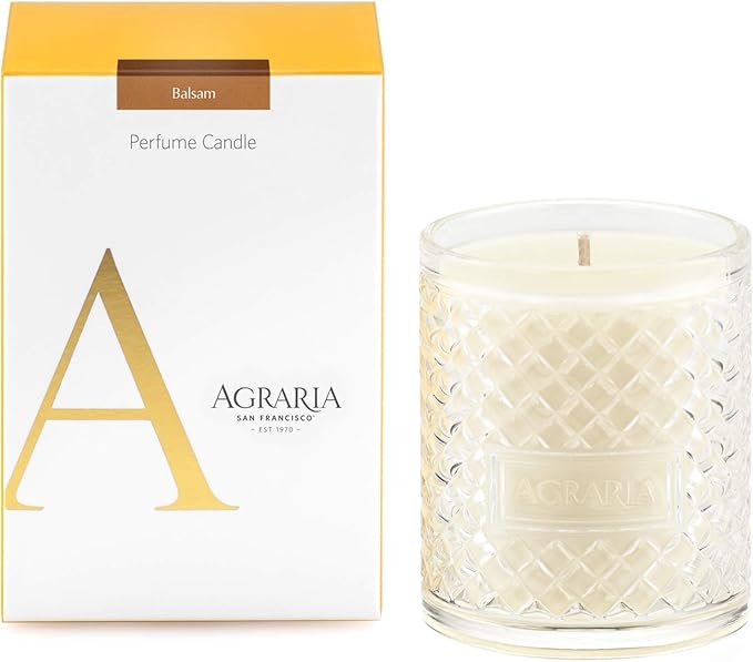 AGRARIA Scented Candles, 7 Oz, Long-Lasting Scented Candles for Home, Elegant Home Fragrance Gifts for Men and Women