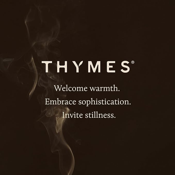 Thymes Noir Woods Scented Candles for Home Decor – Notes of Fresh Evergreen, Smoky Wood & Golden Amber – Luxury Home Fragrance Gifts for Women & Men – Burns Up to 20 Hrs (Votive Candle, 2 oz)