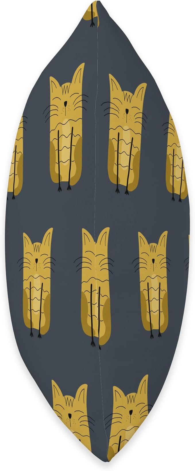 Cute Scandinavian Animals Designs Scandinavian Cat Boho Pattern Throw Pillow, 18x18, Multicolor
