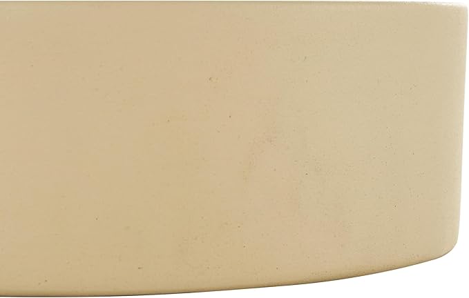 Deco 79 Metal Decorative Candle Juicy Black Cherries Scented Textured 59oz 5 Wick Aromatherapy Candle with White Wax, Wax Aromatherapy Candle 9" x 9" x 3", Beige