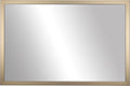 Frame My Mirror Gold Bathroom Mirror for Wall, 20" x 24" Champagne Bronze Bathroom Vanity Mirror, Made in USA, Hangs Horizontally or Vertically, Ellis Design