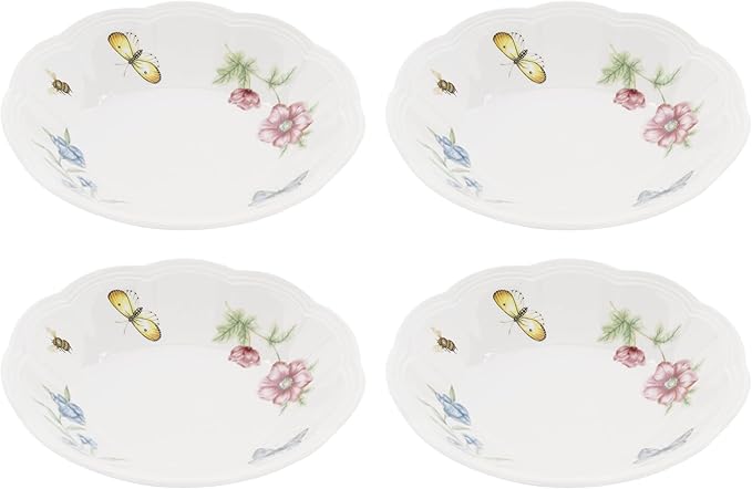 Lenox 895705 Butterfly Meadow Fruit Bowls, Set Of 4