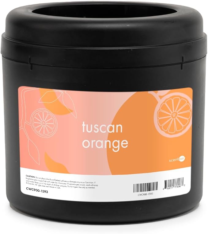 ScentAir Whisper Home Monthly Plug-in Refill, Fragrance Cartridge for Home and Office, Tuscan Orange