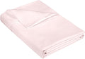 400 Thread Count 100% American Grown Cotton Pink Flat Sheet Only - Cooling Sheets - Luxury Sateen Weave - Full Size Flat Sheet Sold Separately - Super Soft Cotton Top Sheets (Full, Kyoto Blush)