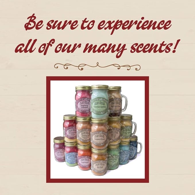 Our Own Candle Company, Lilac Scented Mason Jar Candle, 100 Hour Burn Time, 13 Ounces