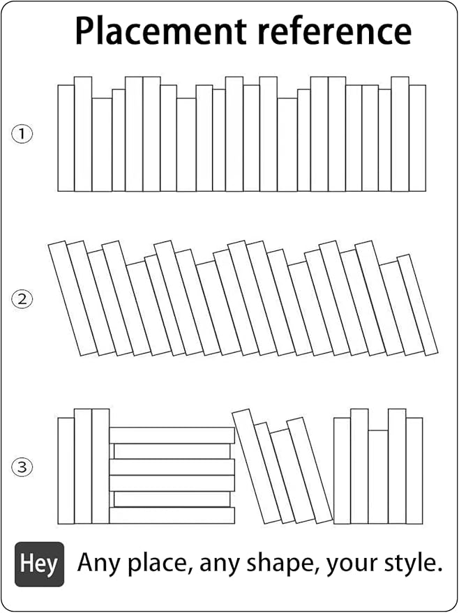 EFH 6 Pcs Faux Books for Modern Decoration - Fashionable Fake Books for Home Decor - Aesthetic Entryway, Coffee Table, Bookshelf Decor (Set of 1)