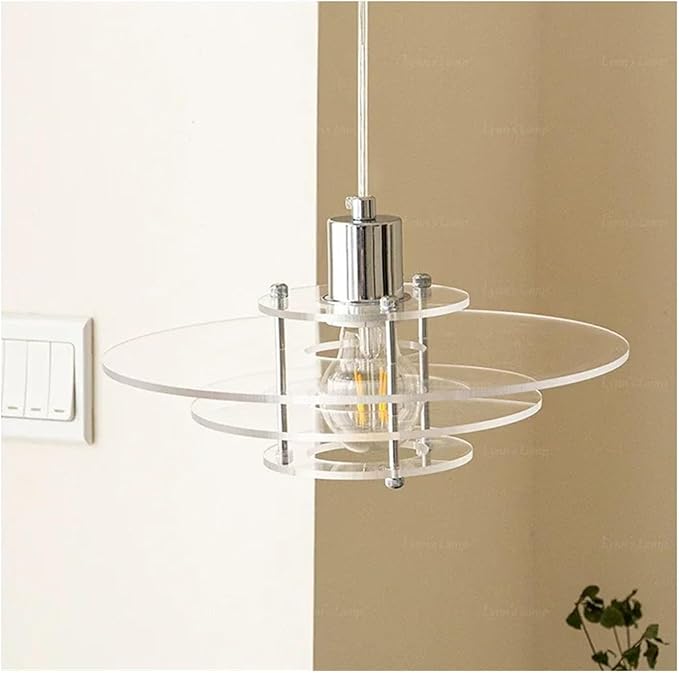 Scandinavian - Chandelier Restaurant bar Study Living Room Study Designer Single Head Glass Chandelier Decoration,Crystal Chandelier