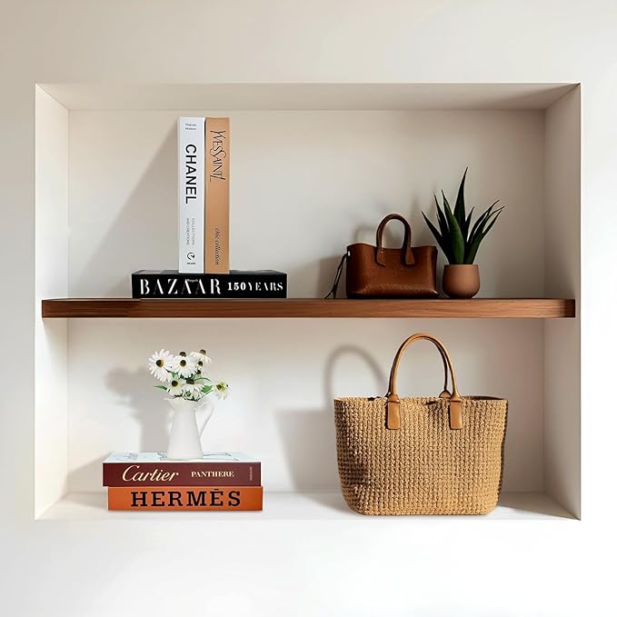 5pcs Aesthetic Books for Home Decor,Chic Modern Fake Decorative Book for Coffee Table,Fashion Faux Books for Bookshelf Decor/Mantel Decor