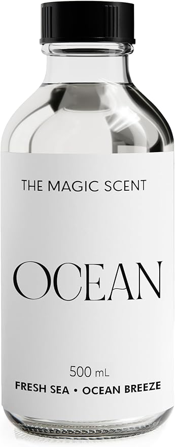 The Magic Scent Ocean Diffuser Oil - Hotel & Home Luxury Scents Inspired by Bali Resort - Oil Scents for Home Designed for Use in All Diffusers - 16.9 fl oz, 500 mL