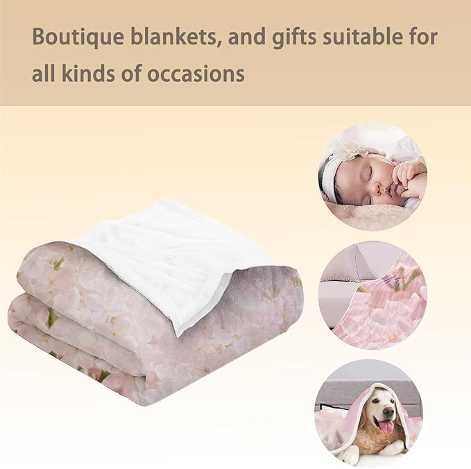 Christmas Cat Blanket, Soft Lightweight Flannel Cute Cats in Santa Hats with Snowflake Throw Blanket for Couch, Bed, Travel & Decor Gifts, Cozy Warm Fuzzy Holiday Blankets for Women Girls 80×60 in
