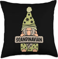 Skandinavian Scandinavic Scandinavian Scandinavia Nordic Throw Pillow