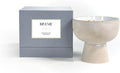 BLUEME Renew - Ivy & Rose, Luxury Candle w/Essential Oils, 3 Wick, Hand-Poured Soy, Cotton Wick, Ceramic