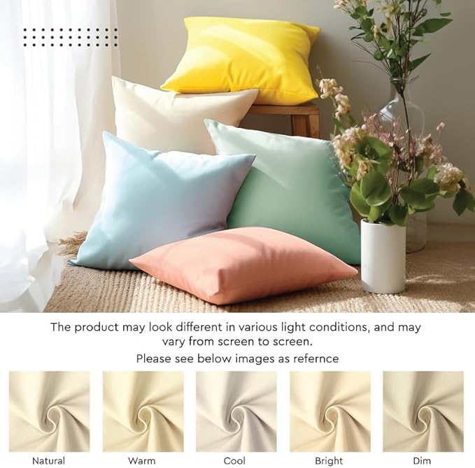 Encasa XO Throw Pillow Covers 24x24 in Set of 2 Charcoal Grey | No Inserts | Cotton Pillow Covers for Living Room, Bed, Sofa, Couch | Decorative Cushion Covers with Improved Zippers