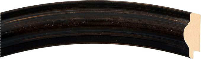 OVALCREST Round Beveled Wall Mirror for Home Decor - Philadelphia Style - Rubbed Bronze - 18x18 Outside Dimensions