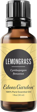 Edens Garden Lemongrass Essential Oil- 100% Pure Premium Grade, Undiluted, Natural, Therapeutic, Aromatherapy, The Best for Diffuser, Candle, Laundry, Humidifiers 30 ml (1 fl oz)