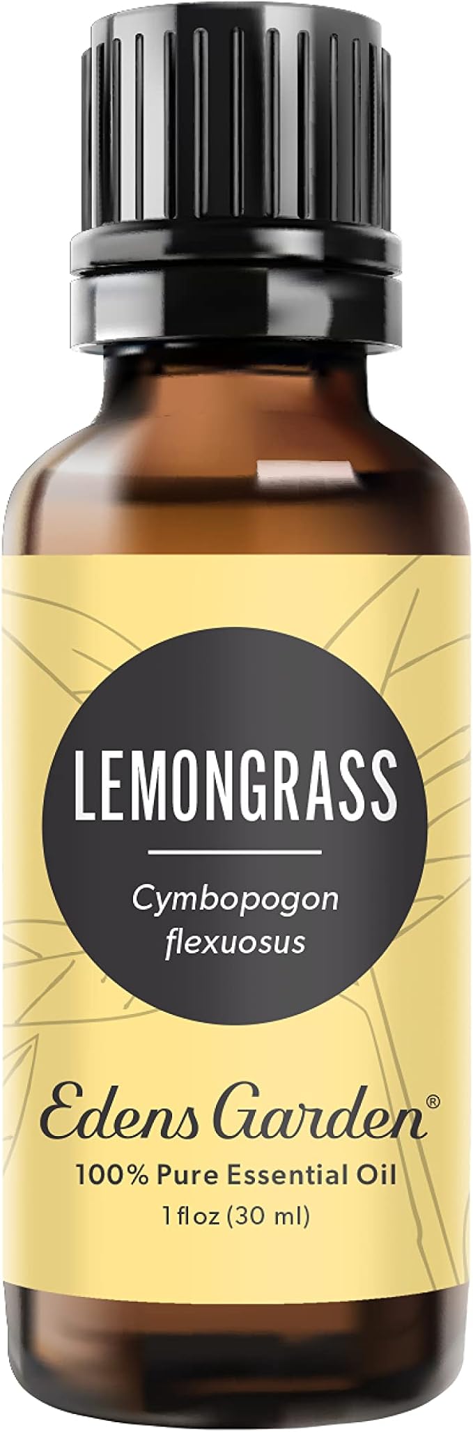 Edens Garden Lemongrass Essential Oil- 100% Pure Premium Grade, Undiluted, Natural, Therapeutic, Aromatherapy, The Best for Diffuser, Candle, Laundry, Humidifiers 30 ml (1 fl oz)