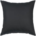 TangDepot Cotton Solid Throw Pillow Covers, 24" x 24" , Charcoal Gray, 1 Count (Pack of 1)