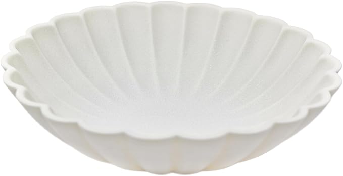 Ocean-Inspired Scallop Decorative Tray, Fruit Bowl Home Decor, Coffee Table Tray, Key Bowls Entryway Decor, Handmade Non-Slip Decorative Tray with Coastal Charm