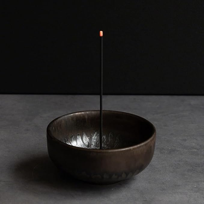 Natural Sandalwood Incense Sticks, Low Smoke, 40g by Asayu Japan