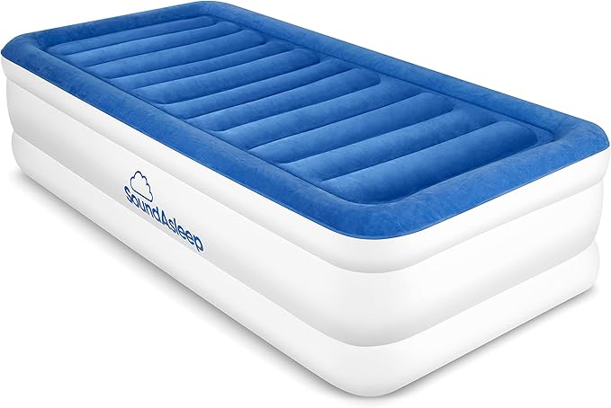 SoundAsleep Products CloudNine Series Air Mattress Includes Dual Smart Pump Technology - Twin XL Size