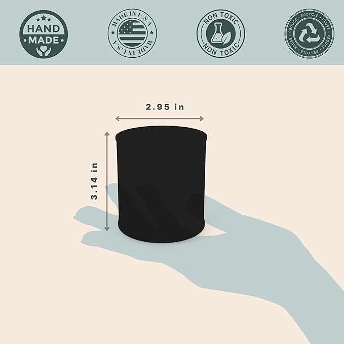 Wick & Star Vegan Non-Toxic, Wood Wick, Natural Coconut Soy Wax Aromatherapy Candle, Clean Burning (Arroz con Leche)