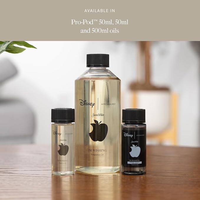 Aroma360 | Disney | I’m Wishing Fragrance Oil Blend | Princess Snow White | Luxury Essential Oil Diffuser | Aromatherapy Scent Diffuser Oil | Orange, Aldehydes & Jasmine 1.7 fl oz, 50mL