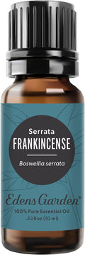 Edens Garden Frankincense- Serrata Essential Oil- 100% Pure Premium Grade, Undiluted, Natural, Therapeutic, Aromatherapy, The Best for Diffuser, Skin, Face, Hair 10 ml (.33 fl oz)