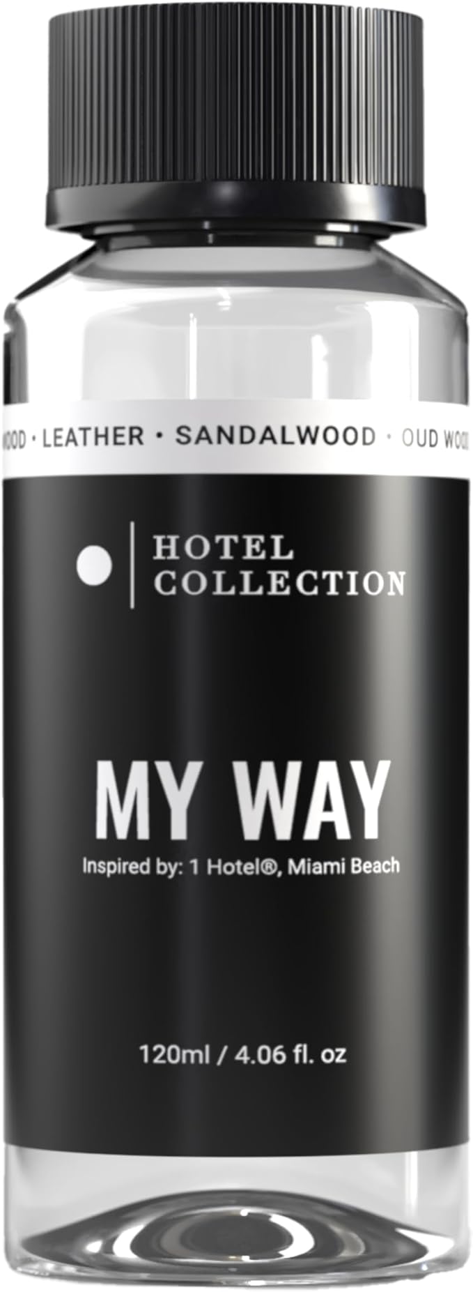 Hotel Collection Diffuser Oil - My Way - Aromatherapy Essential Fragrance Oil - Sandalwood, Warm Virginia Cedar & Beautiful Iris - 120ML 4.1 Fl oz