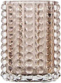 Zoe Hobnail Vase Large — Sophisticated Smoke Color — by Alice Lane Home Collection — Classic Vase, Adorned with Distinctive Raised Dots — for Kitchen, Living Room and Special Occasions
