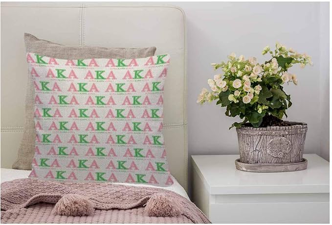 WONDERTIFY AKA 1908 Pillow Cover,Soft Linen Pillow Case for Decorative Bedroom/Livingroom/Sofa/Farm House - Couch Pillow Cushion Covers 18x18 Inch