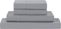 Modern Threads Soft Microfiber Solid Sheets - Luxurious Microfiber Bed Sheets - Includes Flat Sheet, Fitted Sheet with Deep Pockets, & Pillowcases Stone Full
