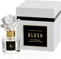 Zodax Apothecary Guild Blush Porcelain Oil Diffuser - Home Fragrance Diffuser Ideal for Living Room, Bathroom, Office - Makes a Great Gift - Porcelain Flower Design - Fig Vetiver - 1.69 Oz.