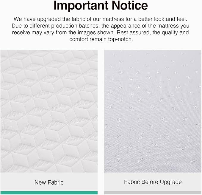Novilla Full Mattress, 12 Inch Full Size Memory Foam Mattress with Comfort Foam for Pressure Relief & Cool Fresh Sleep,Removable Washable Cover, Medium Firm