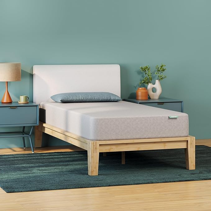 Siena 8” Twin Mattress - Memory Foam - Medium Firm - 180 Night Trial - Premium Pressure-Relieving Layers - 10 Year Warranty - Mattress in a Box - CertiPUR-US Certified