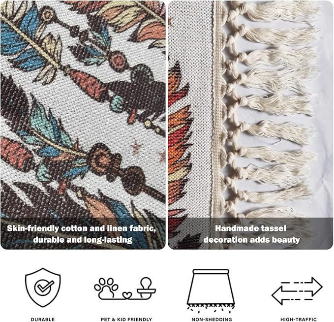 Boho Rug Baby Boats Submarine Boat Sketch Sea Childrens Scandinavian Chic Area Rug Washable Hallway Runner Rug Mat Pad Minimalist Nursery Decor for Living Room Bedroom Playroom Classroom