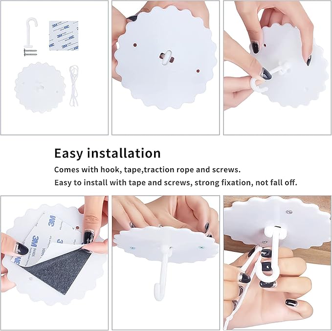 Mosquito Net for Bed, Large White Bed Canopy for Girls, Hanging Bed Net, Ideal for Bedroom Decorative, Travel with Storage Bag (Snowflake)