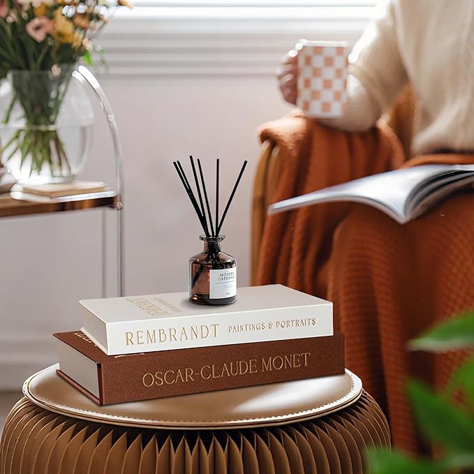 Decorative Books for Home Decor Set of 2 Fake Book for Decoration Coffee Table Books Decors Book Shelf Home Decor Aesthetic Decorative Boxes for Decors Storage for Living Room Office Mantlse