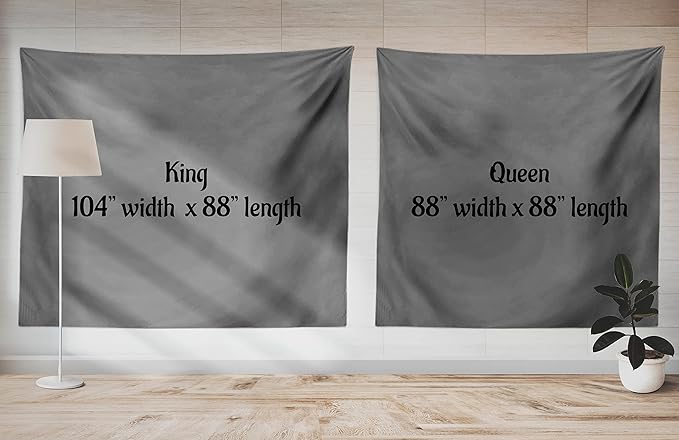Lunarable Viking Tapestry, Thor Son of Odin Monochrome Design Guardian of Asgard Scandinavian Culture, Wide Wall Hanging for Bedroom Living Room Dorm, 80" X 60", Black White