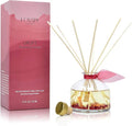 LOVSPA Reed Diffuser Set, Uplift Pomegranate Citrus Scented Oil Diffuser with Sticks, Home Fragrance Accessories for Bathroom Shelf Decor, Aroma Diffusers for Home or Office Desk, USA Made