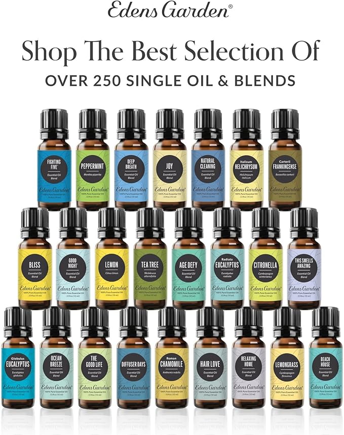 Edens Garden Honeysuckle Essential Oil Blend – 100% Pure Therapeutic Grade, for Diffuser, DIY Soap & Candle Making, Clean, Synthetic-Free & Natural, Plant-Based, Gift for Women 10 ml (.33 fl oz)