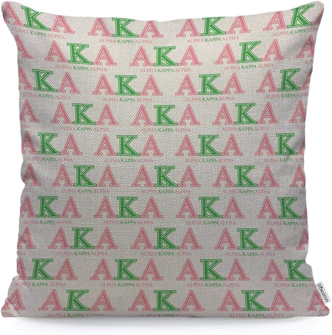 WONDERTIFY AKA 1908 Pillow Cover,Soft Linen Pillow Case for Decorative Bedroom/Livingroom/Sofa/Farm House - Couch Pillow Cushion Covers 18x18 Inch