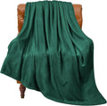 BEDELITE Fleece Blanket Twin Size Forest Green Throw Blankets for Couch & Bed, 300GSM Luxury Plush Cozy Fuzzy Blanket 60x80 inches, Super Soft Warm Lightweight Throw Blanket for Travel Camping