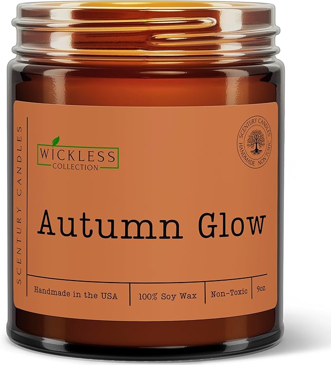 Wickless Candles for Candle Warmer Lamp, Many Scents to Choose, 100% Non-Toxic Soy Wax, Scented Candle Melts for Warming Plate, Handmade in The USA (Autumn Glow)
