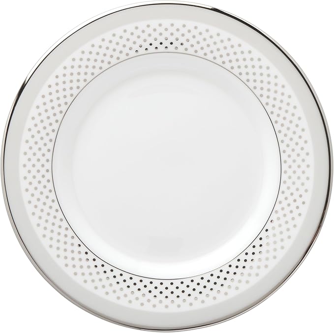 Kate Spade new york Whitaker Street Saucer, 1 Count, White