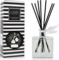 LOVSPA Reed Diffuser Set, White Tea Scented Oil Diffuser with Sticks, Home Fragrance Accessories for Bathroom Shelf Decor, Aroma Diffusers for Home or Office Desk, USA Made